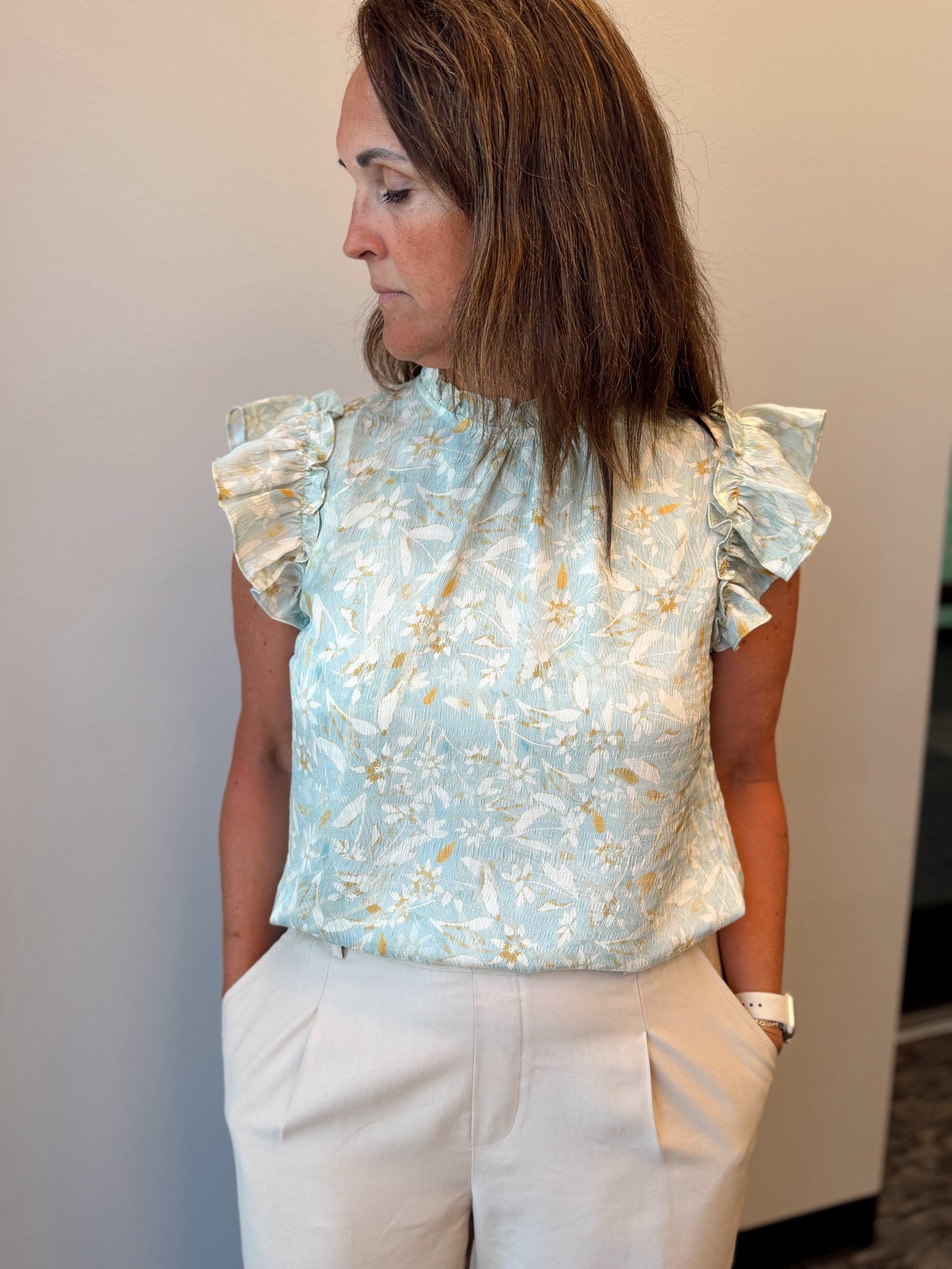 Sawyer Satin Blouse