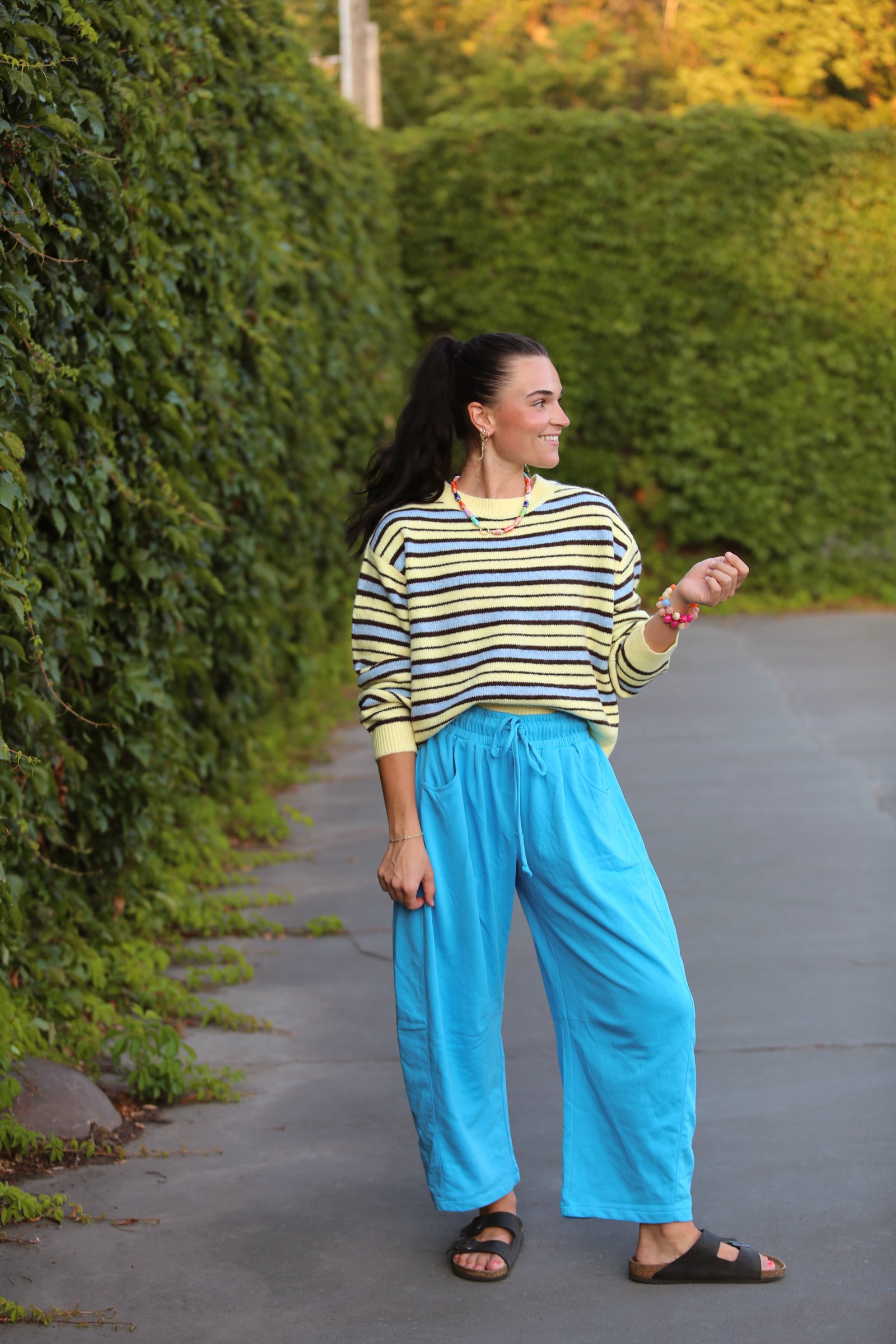 Mable Stripe Crewneck