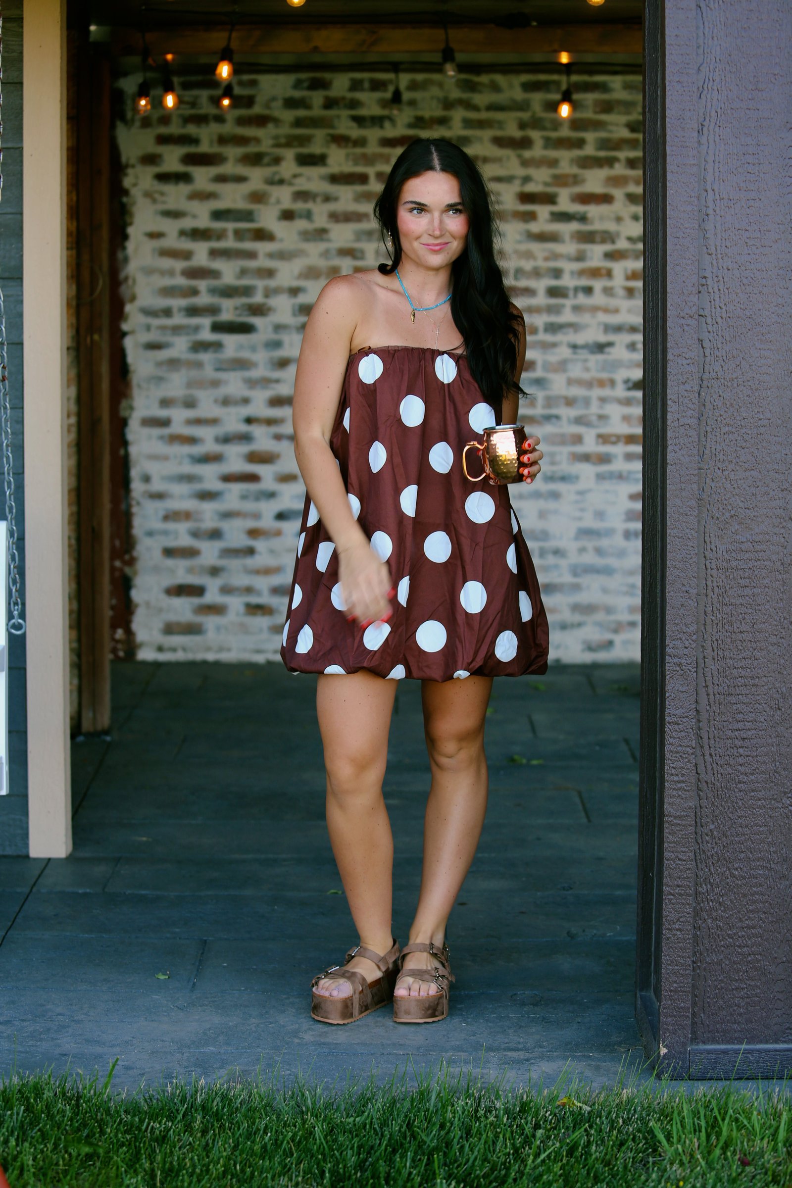 Paxon Polka Dot Dress